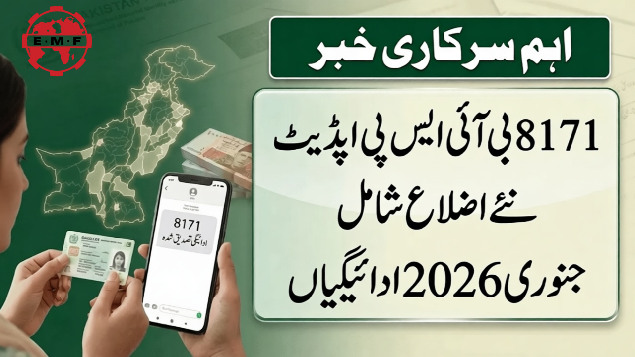 BISP 8171 January 2026 Payments