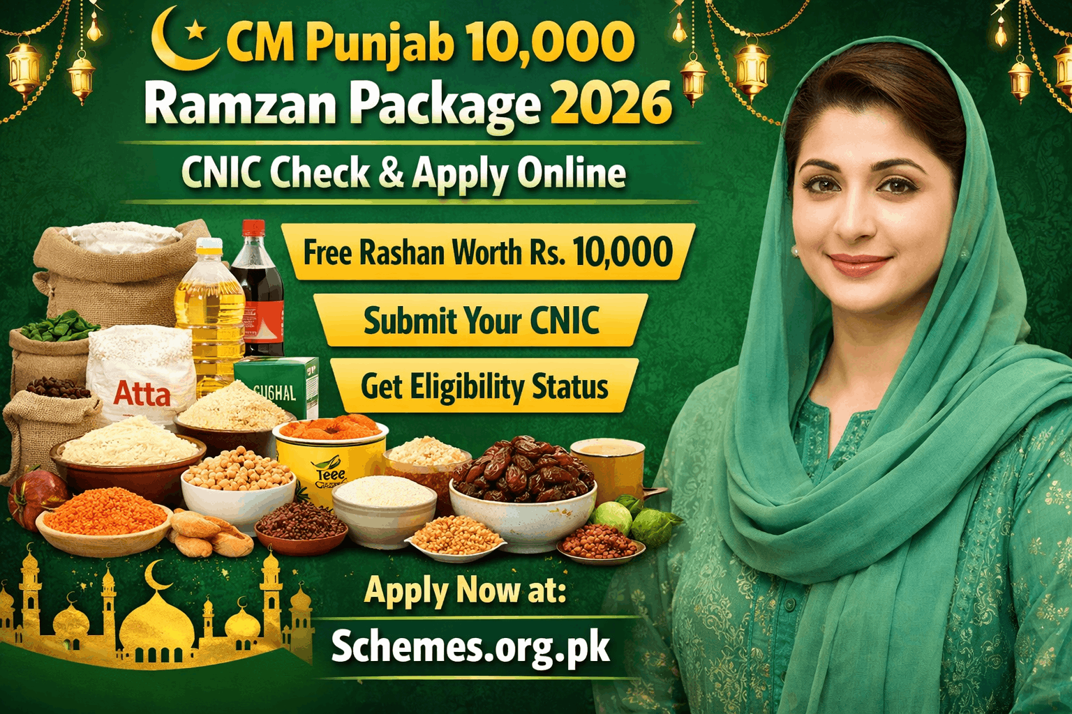 CM Punjab 10000 Ramzan Package 2026