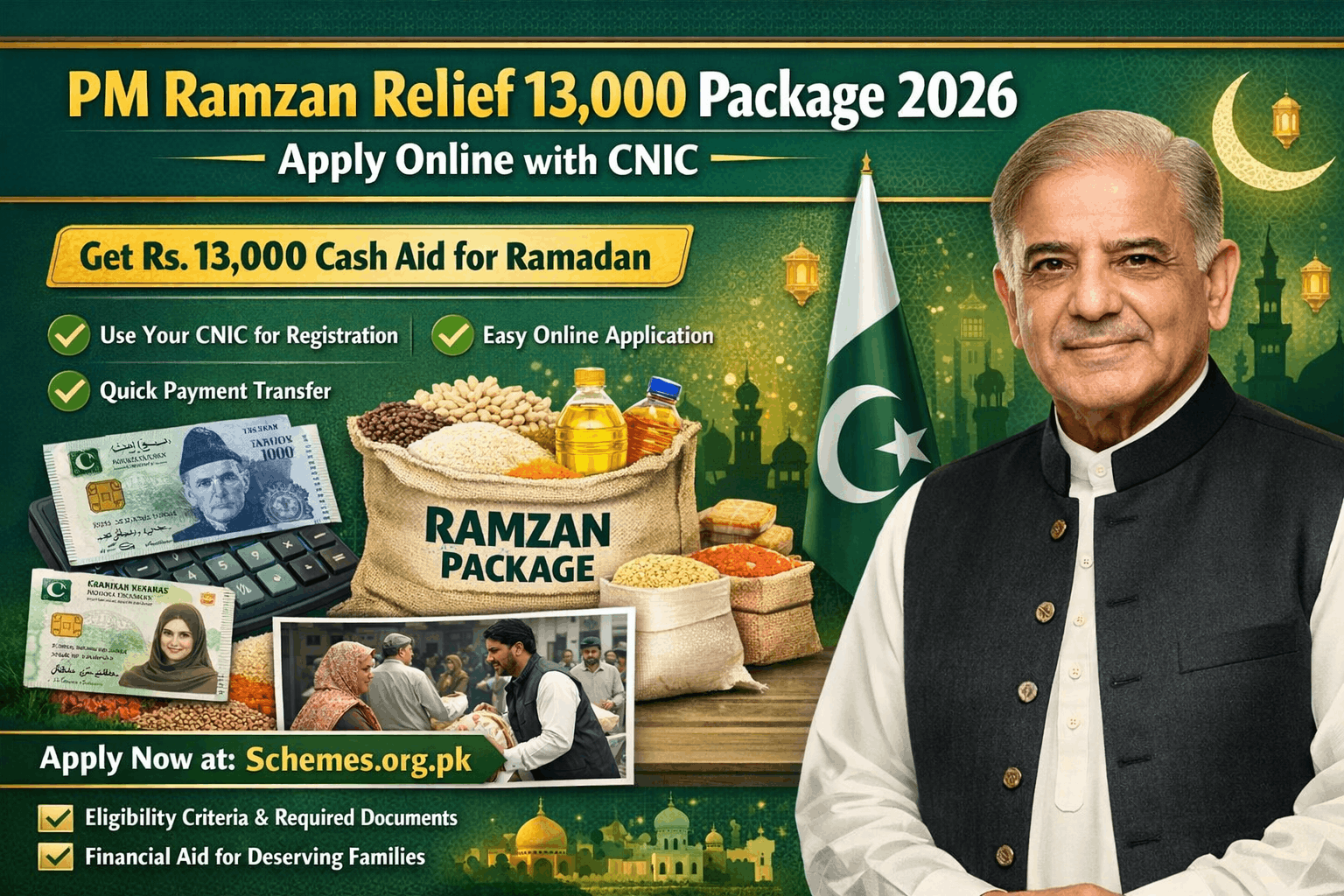 PM Ramzan Relief 13000 Package 2026