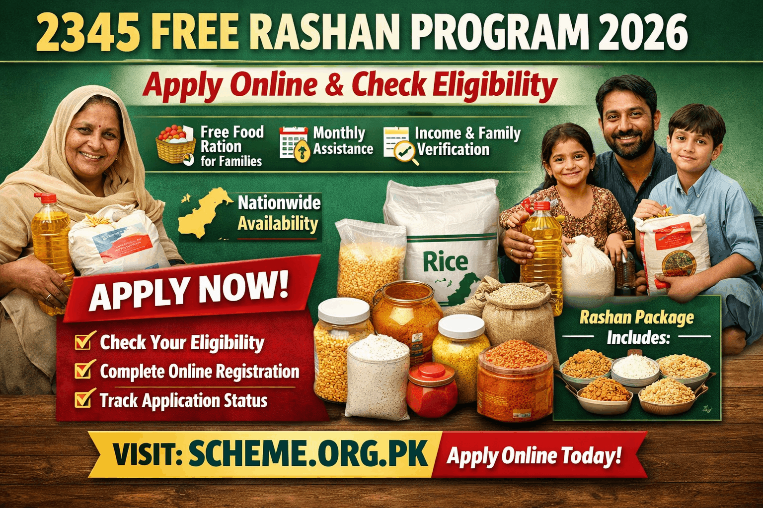 2345 Free Rashan Program 2026 Apply Online and Check Eligibility 1 2345 Free Rashan Program 2026