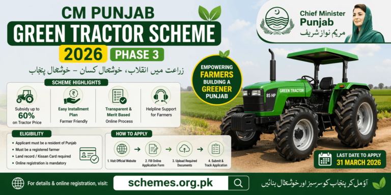 CM Punjab Tractor Scheme 2026 Phase 3