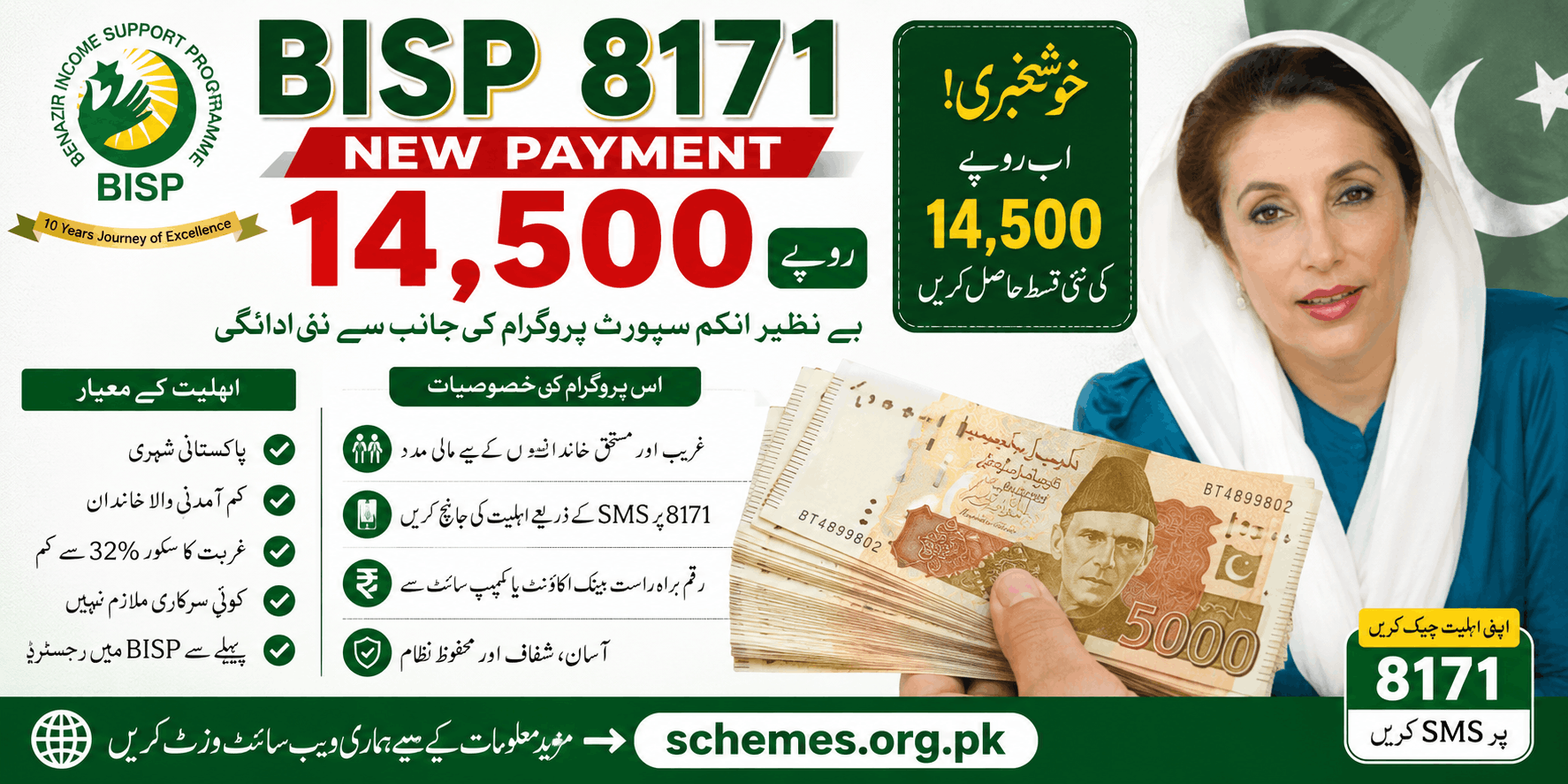 BISP 8171 New Payment 14500