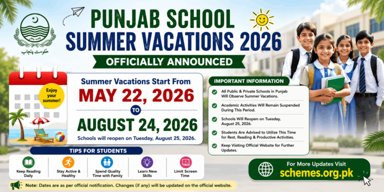 School Summer Vacations 2026