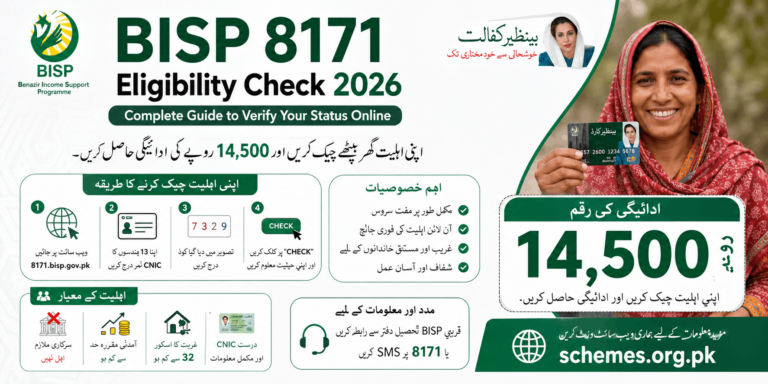 BISP 8171 Eligibility status