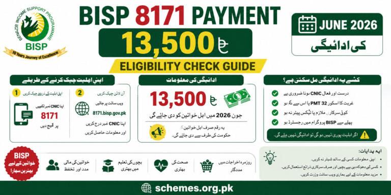 BISP 8171 Payment 13,500 update