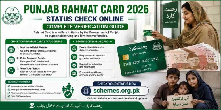 Punjab Rahmat Card 2026 Status Check Online – Complete Verification Guide 5 Punjab Rahmat Card 2026