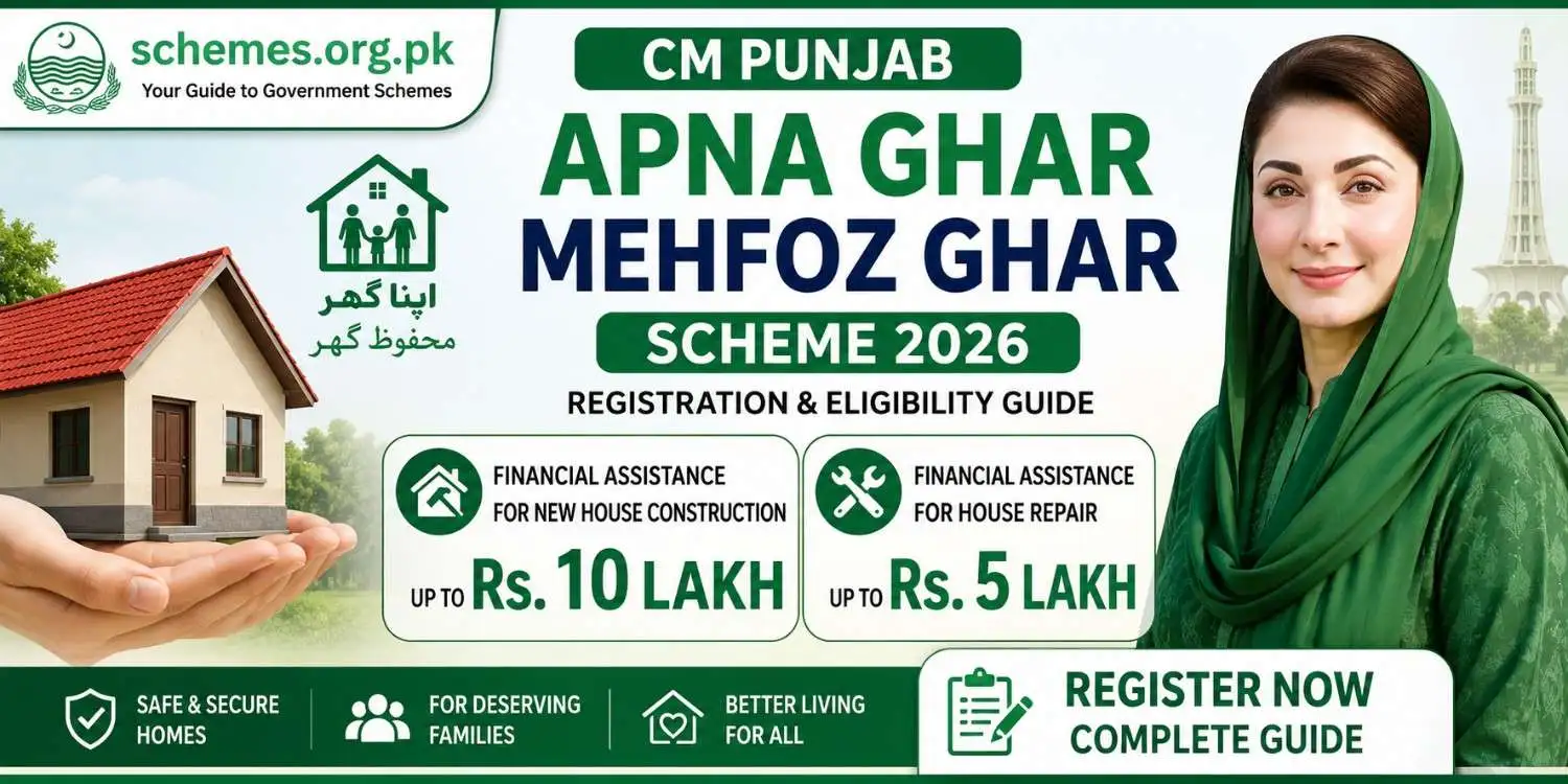 CM Punjab Apna Ghar Mehfoz Ghar Scheme 2026