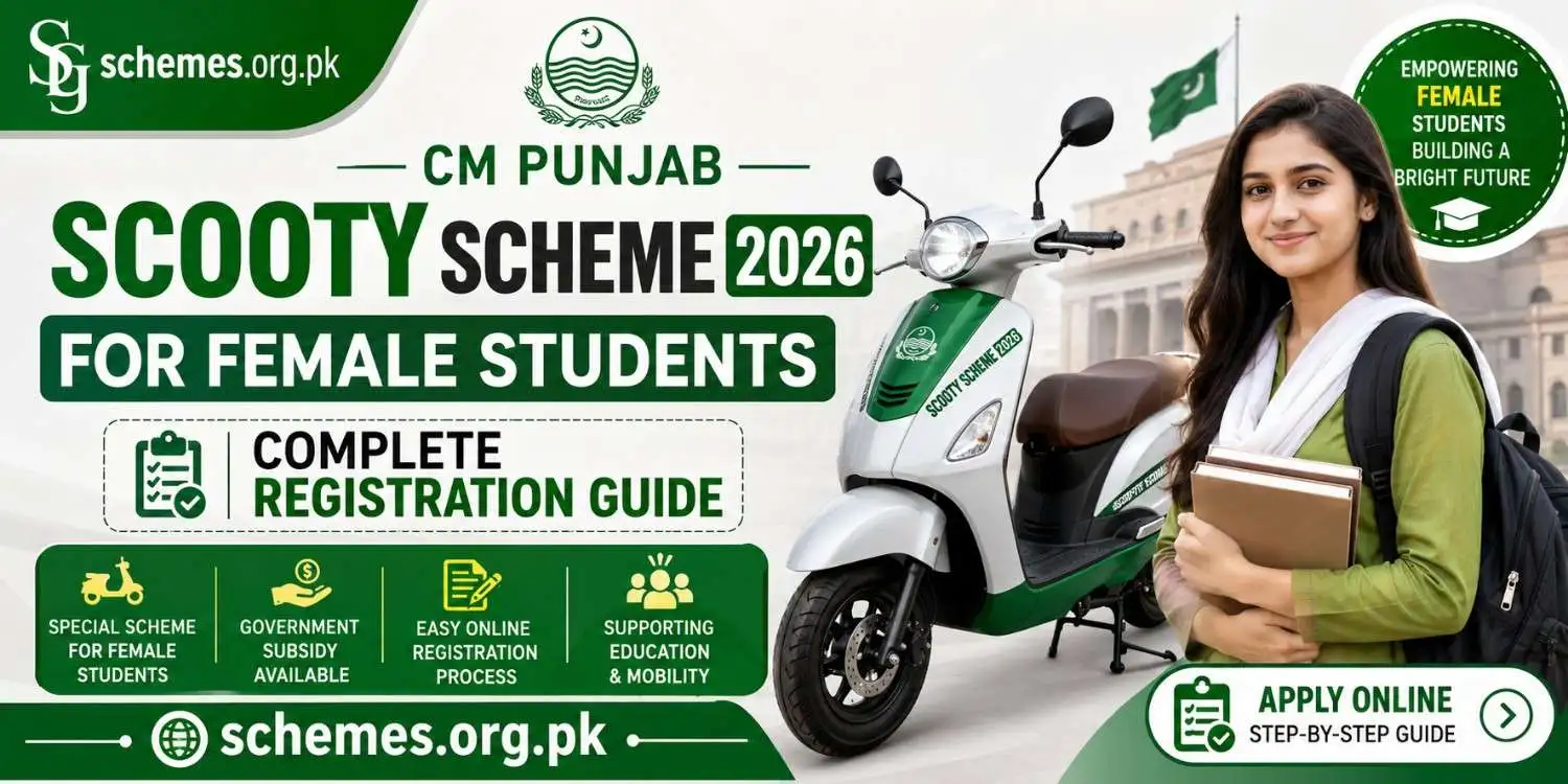 CM Punjab Scooty Scheme 2026 for Female Students: Complete Registration Guide 1 CM Punjab Scooty Scheme 2026