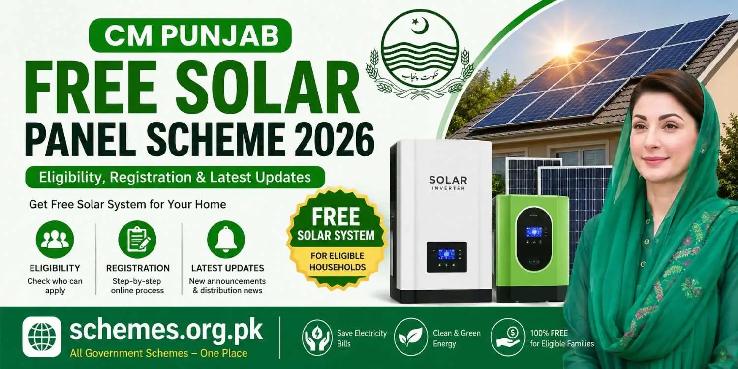 CM Punjab Free Solar Panel Scheme 2026 Eligibility, Registration & Latest Updates 1 Free Solar Panel Scheme 2026